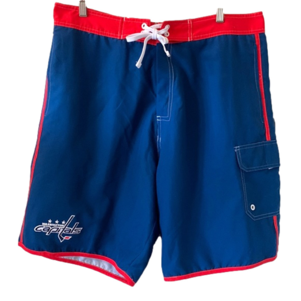 Washington Capitals NHL Long Board Shorts Size XXL